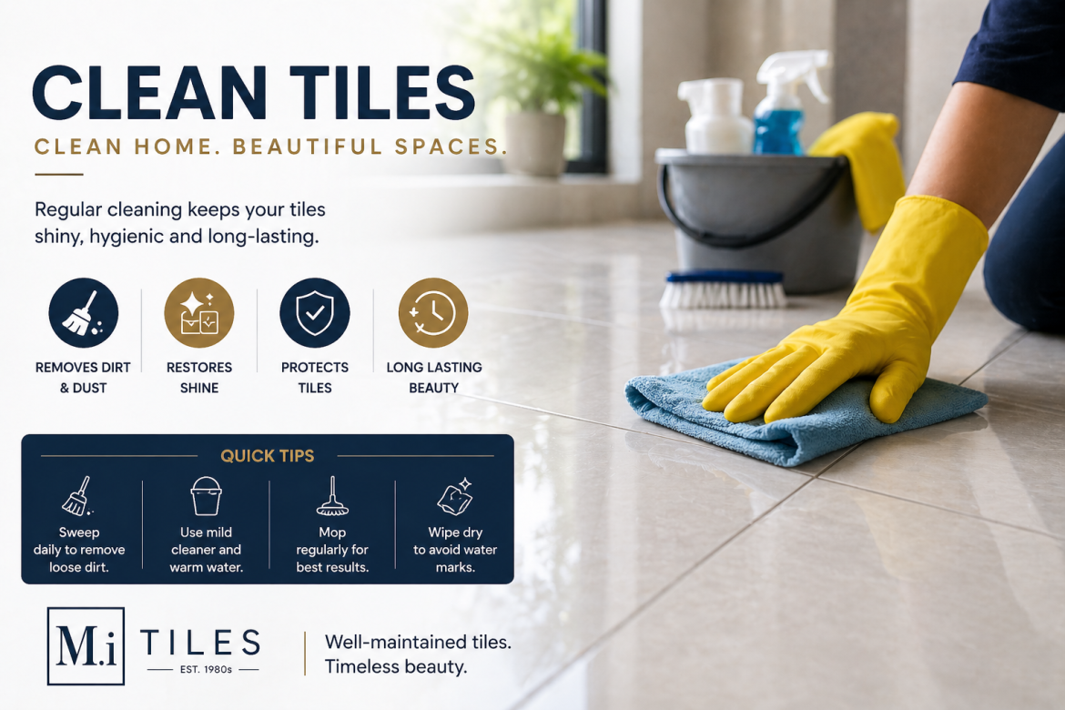 How to Clean Shower Tiles Properly
